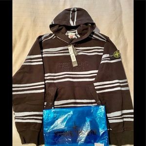 Supreme x Stone Island Warp Hoodie